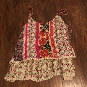 Francesca’s Floral Tank